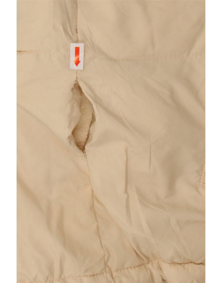 ZARA Polstret jakke til mænd UK 36 Small Beige Nylon
