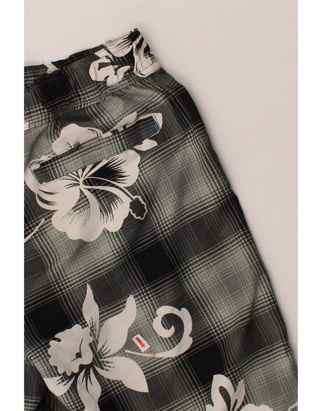 BEST COMPANY Mens Swimming Shorts Large Black Floral Vintage Best Company and Second-Hand Best Company from Messina Hembry 