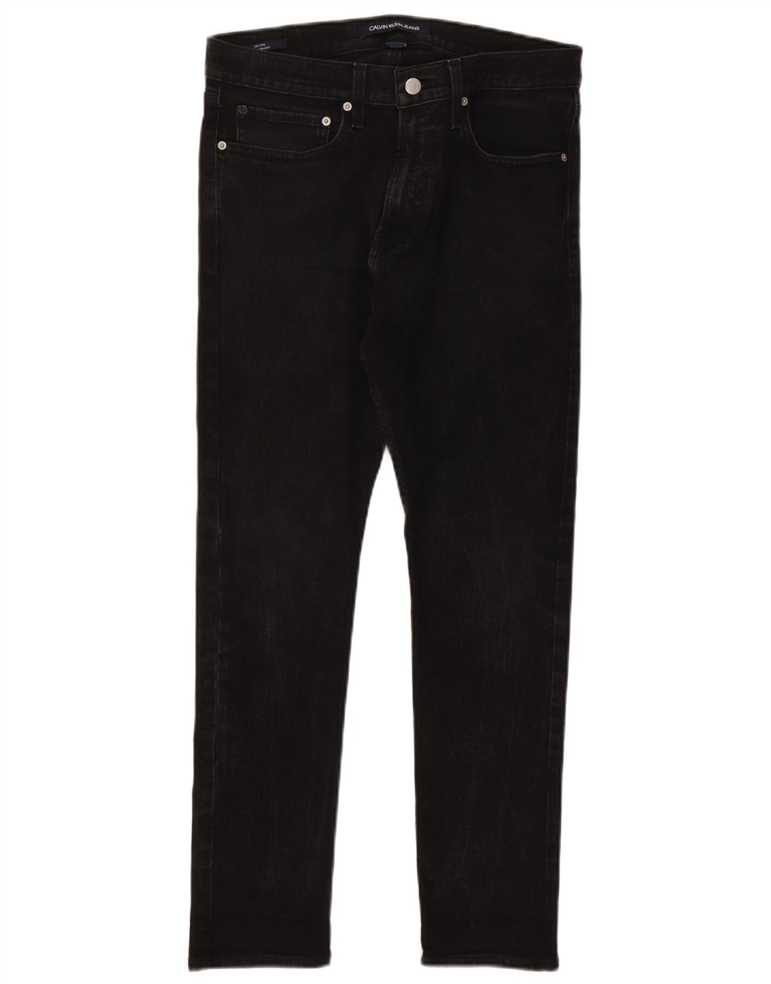 CALVIN KLEIN Herre Moulante Skinny Jeans W31 L30 Grå Bomuld