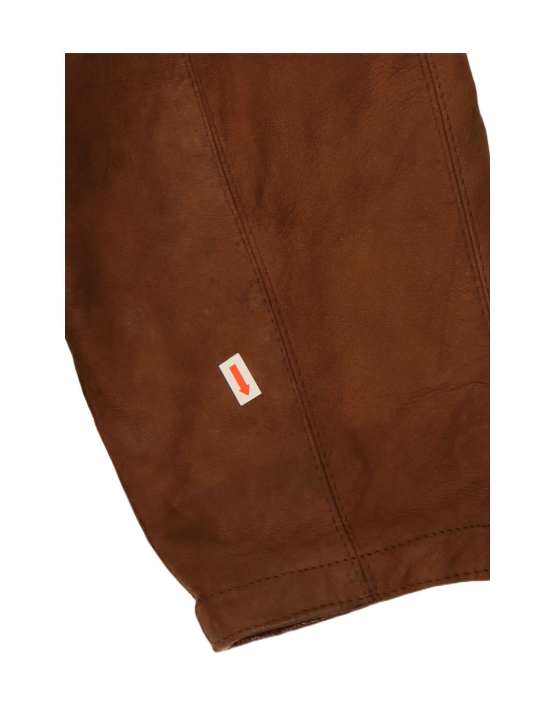 Vintage herre læderjakke IT 52 XL Brun