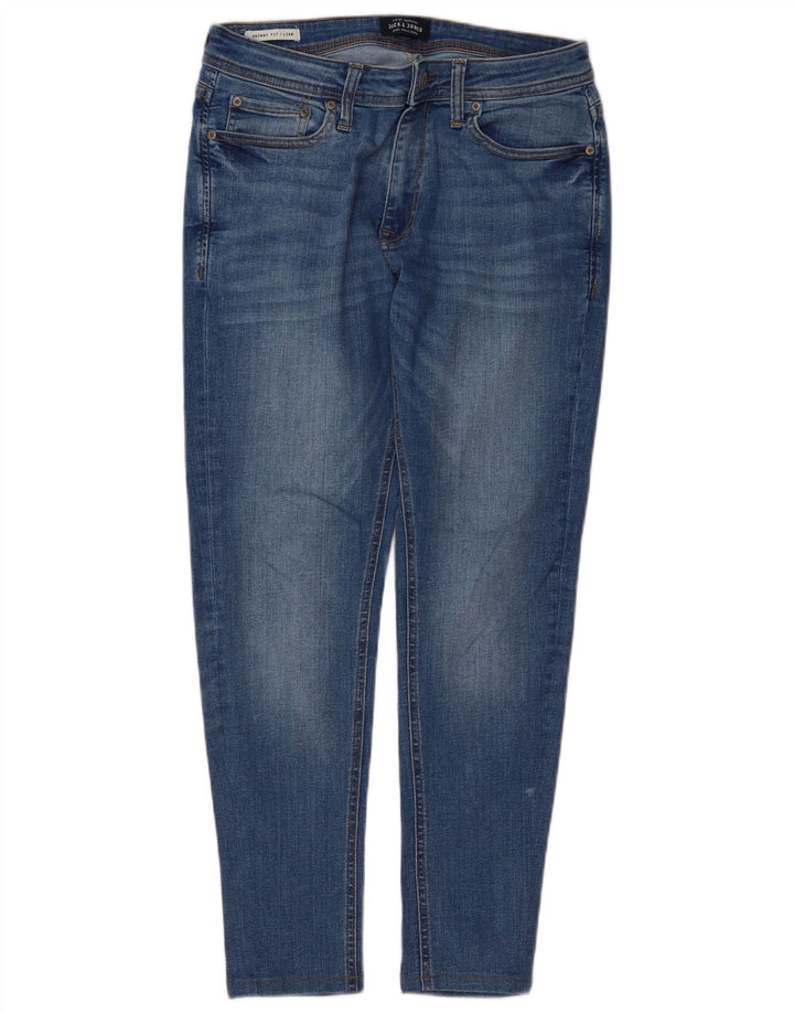 Jack & Jones Herre Liam Skinny Jeans W30 L27 Blå