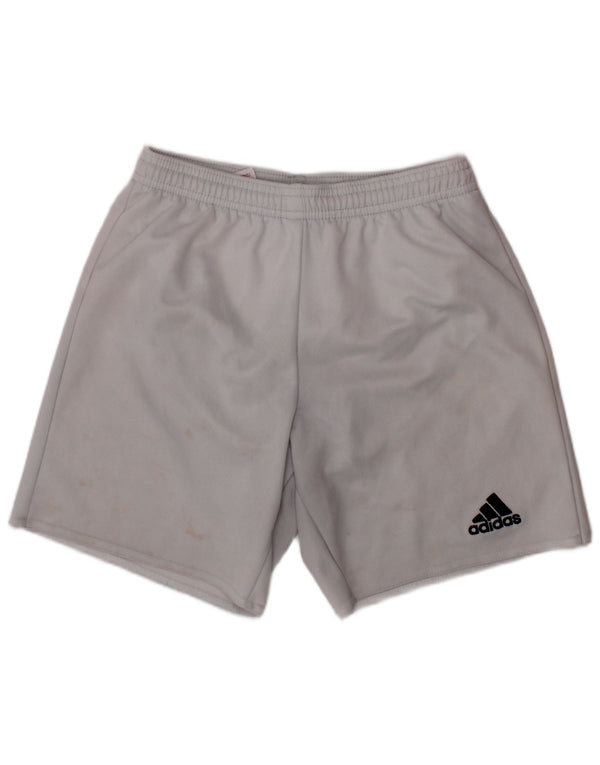 ADIDAS Boys Climalite Sportshorts 9-10 år Hvid polyester