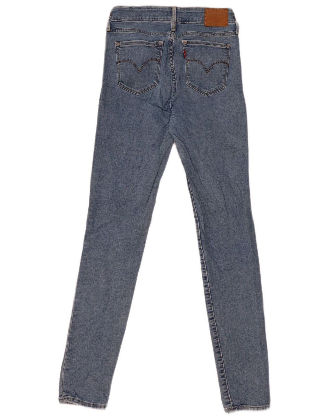 Levi's Dame 711 Skinny Jeans W25 L30 Blå Bomuld