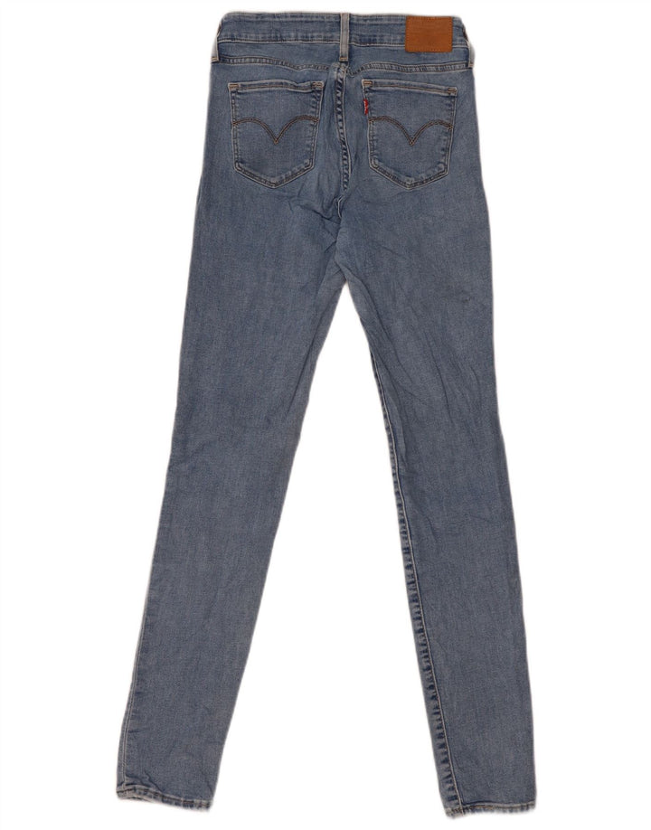 Levi's Dame 711 Skinny Jeans W25 L30 Blå Bomuld