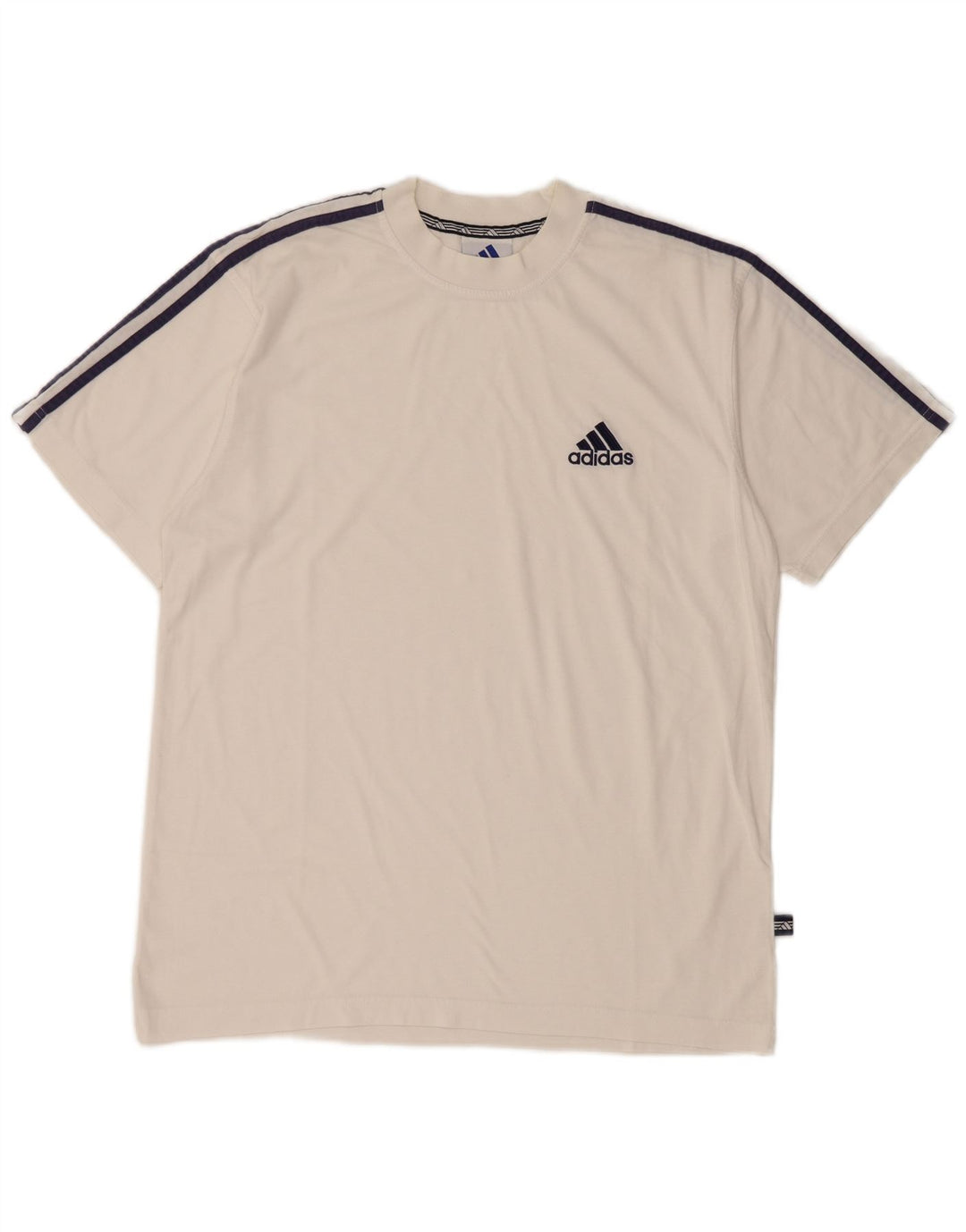 Adidas drenge T-shirt top 15-16 år hvid bomuld