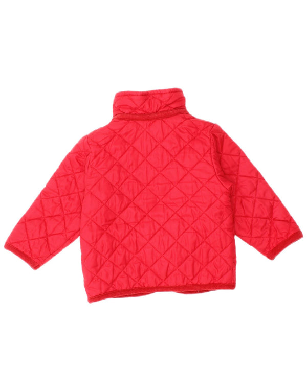 Benetton Baby Boys Quiltet jakke 6-9 måneder Rød polyamid