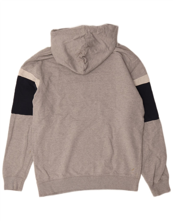 Zara hættetrøje til mænd Small Grå Colourblock Bomuld
