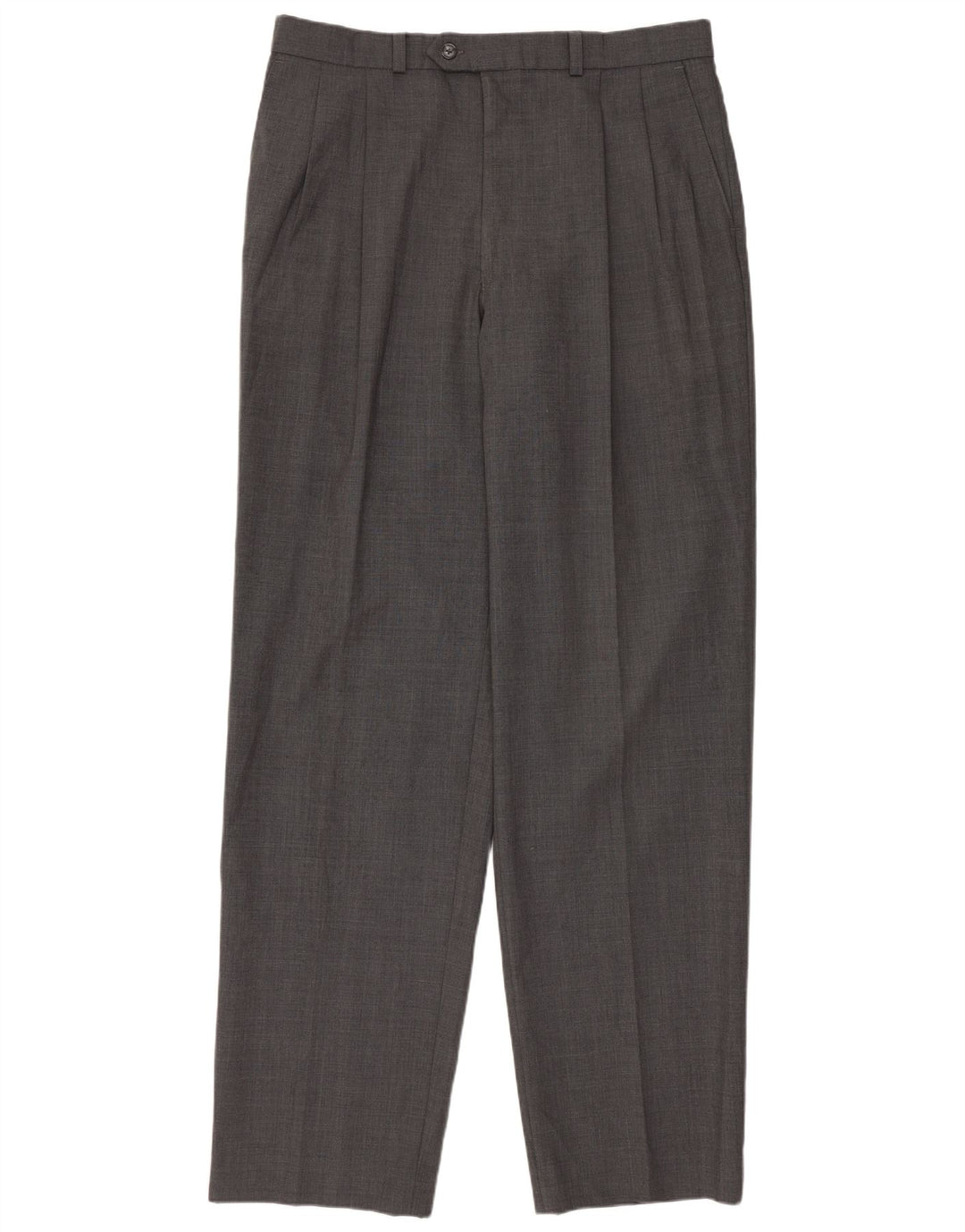 Marks & Spencer Herre Pegged Suit Bukser W34 L33 Grå Uld
