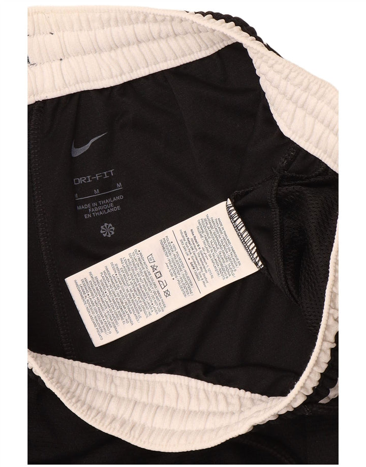 Nike Herre Dri Fit Sportshorts Medium Sort Colourblock Polyester