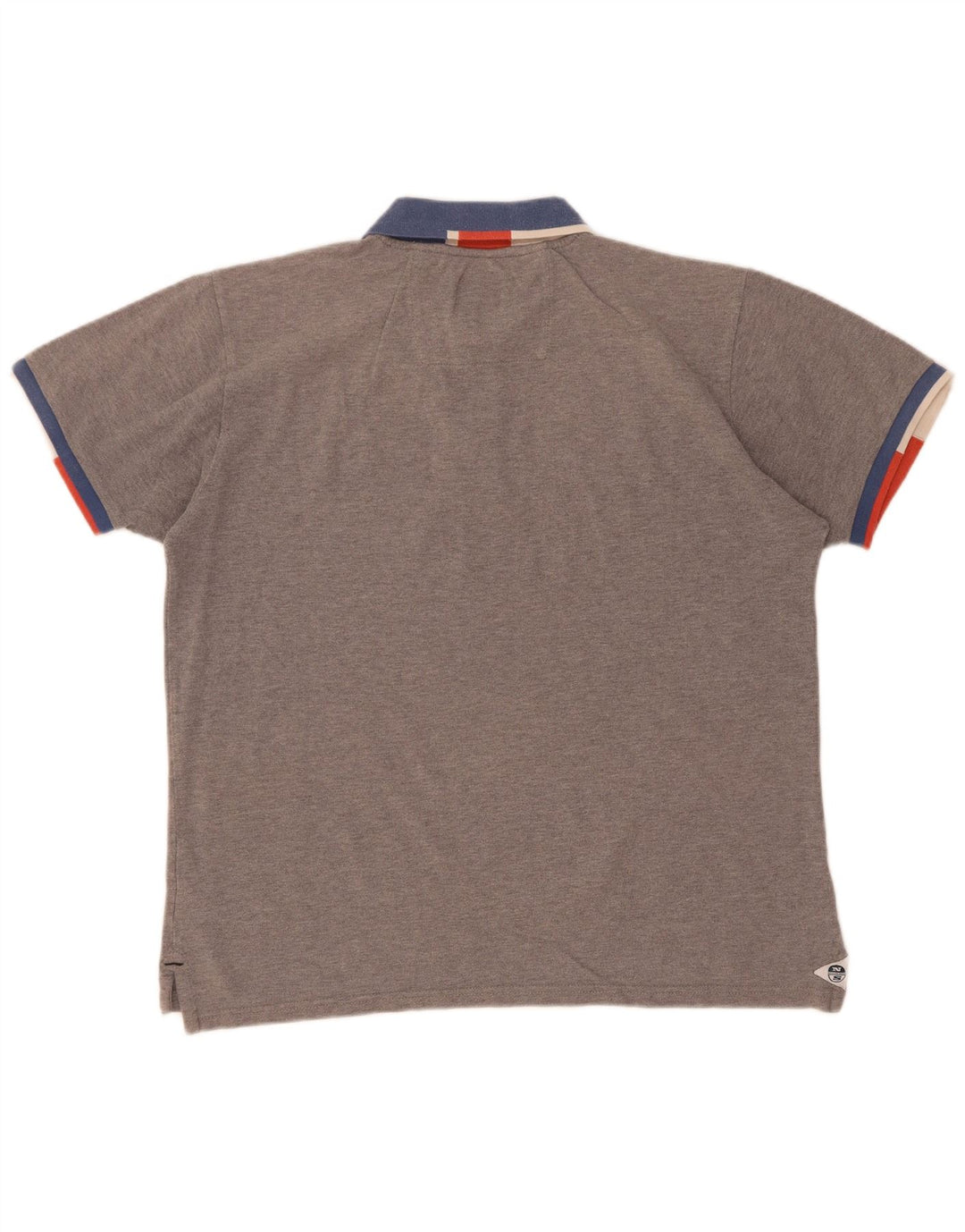 North Sails Herre Polo Shirt Stor Grå Colourblock Bomuld