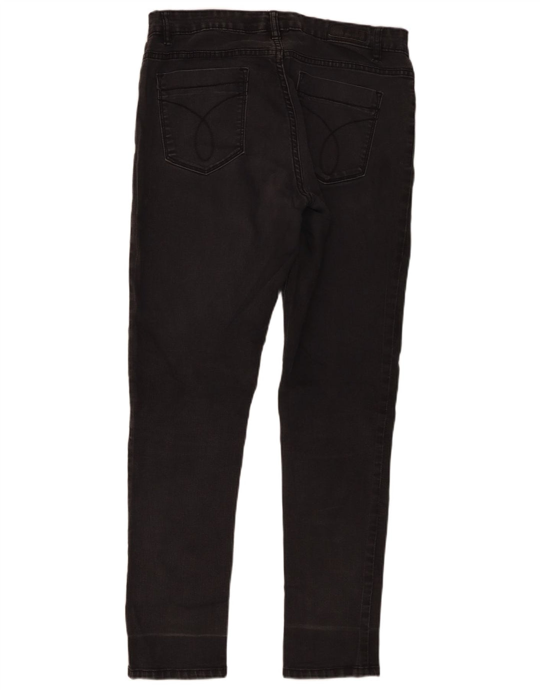Calvin Klein Dame Legging Jeans US 14 Large W32 L30 Grå Bomuld