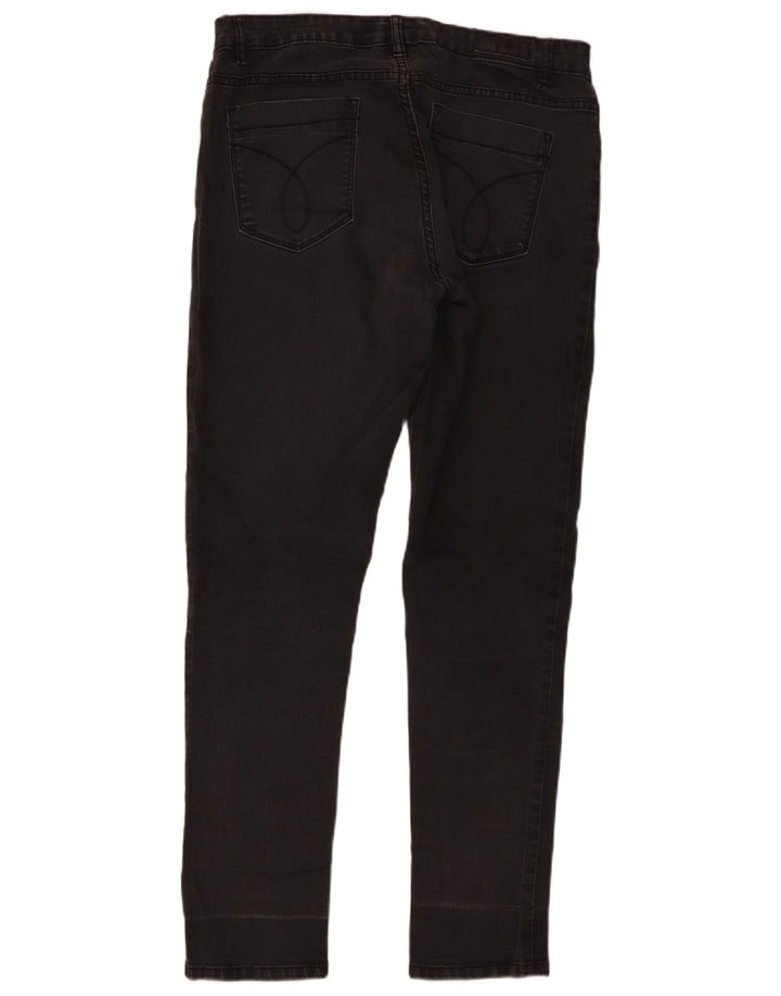 Calvin Klein Dame Legging Jeans US 14 Large W32 L30 Grå Bomuld