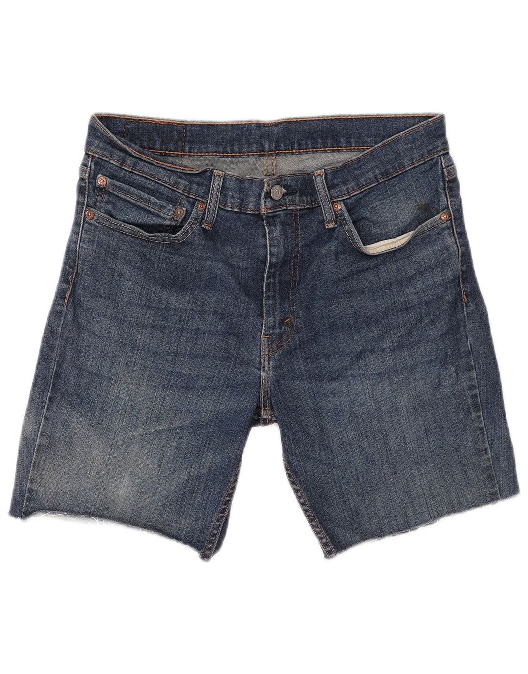 LEVI'S Herre 511 denimshorts W34 Large Blue Cotton