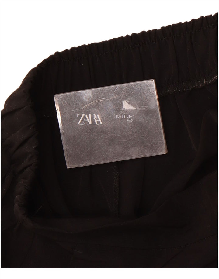 Zara Joggers Cargo Bukser XS W24 L26 Sort