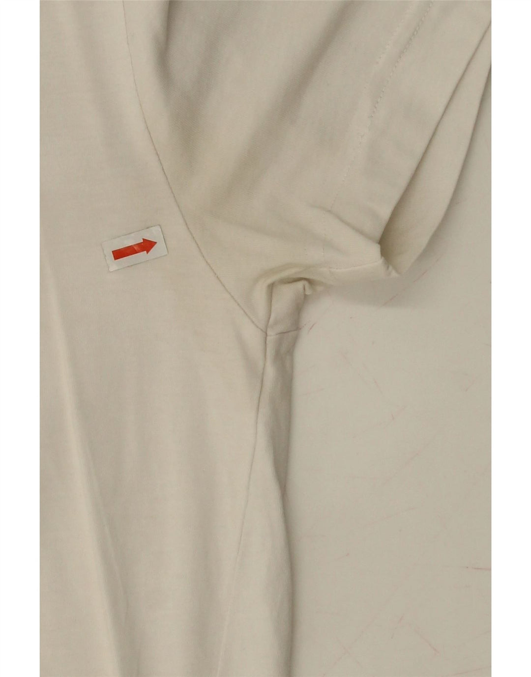 TOMMY HILFIGER Mens Graphic T-Shirt Top Medium White Cotton Vintage Tommy Hilfiger and Second-Hand Tommy Hilfiger from Messina Hembry 