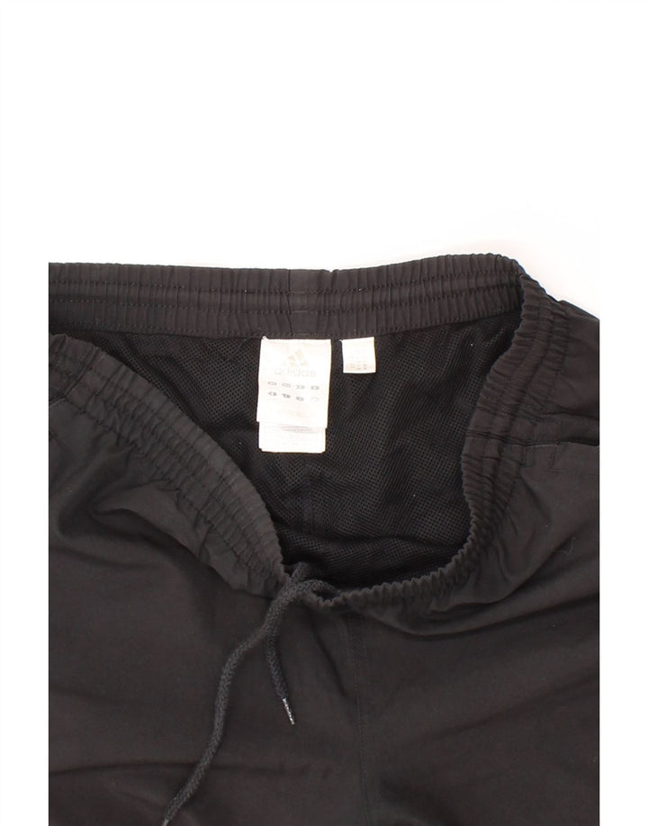 ADIDAS Mens Tracksuit Trousers Medium  Black Polyester Vintage Adidas and Second-Hand Adidas from Messina Hembry 