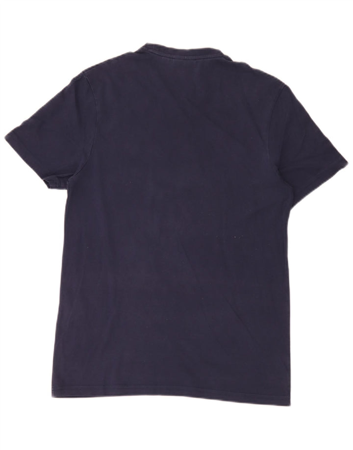 Lyle & Scott Herre T-shirt Top Lille marineblå bomuld