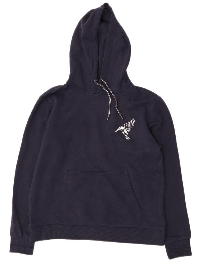 MOUNTAIN WAREHOUSE Oversized hættetrøje til kvinder UK 8 Small Navy Blue