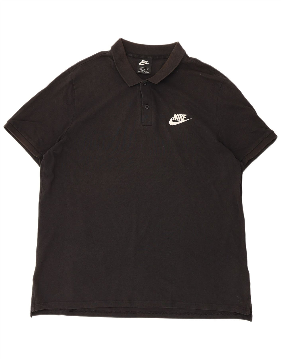 Nike Polo skjorte til mænd 2XL sort bomuld