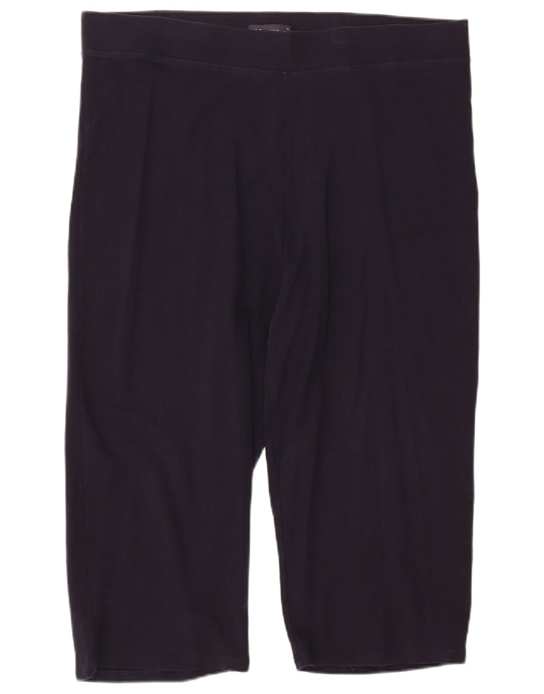 MARKS & SPENCER Womens Capri Tracksuit Trousers UK 20 2XL  Navy Blue