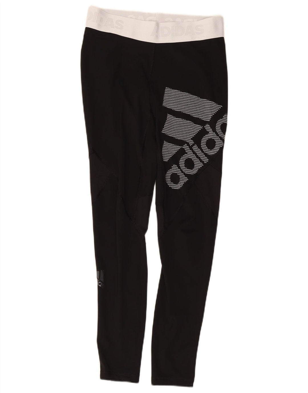 Adidas Womens Climacool Grafiske Leggings UK 8/10 Small Black