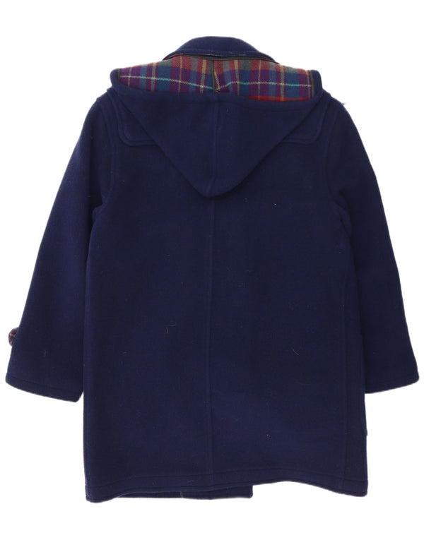 Vintage Herre Hooded Duffel Coat UK 42 XL Navy Blue