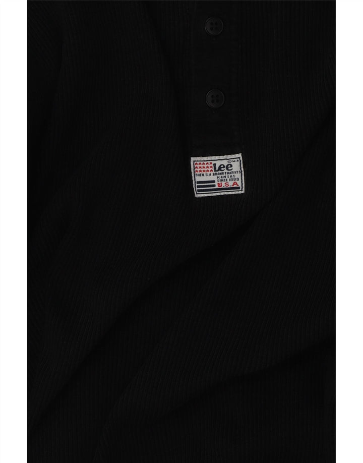 LEE Herre Top Langærmet Medium Sort