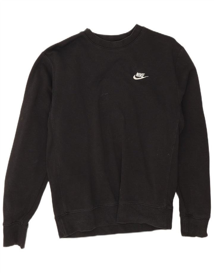 Nike Loose Fit Sweatshirt Jumper lille sort bomuld
