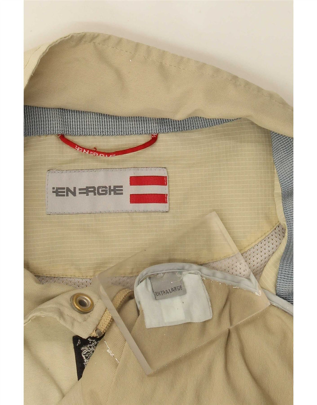 Energie Herre Utility Jacket UK 42 XL Beige Colourblock