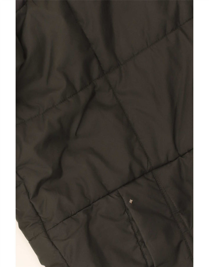 Adidas hættejakke til drenge 13-14 år Khaki Colourblock Polyester
