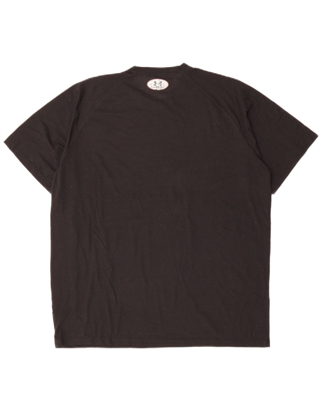 UNDER ARMOUR Herre Heat Gear T-Shirt Top Stor Sort Polyester