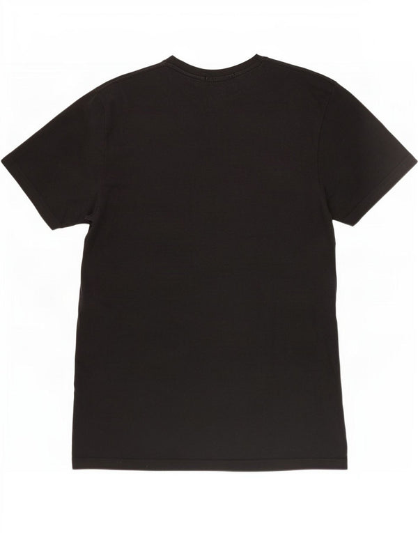 Ellesse Herre T-Shirt Top Stor Sort Bomuld