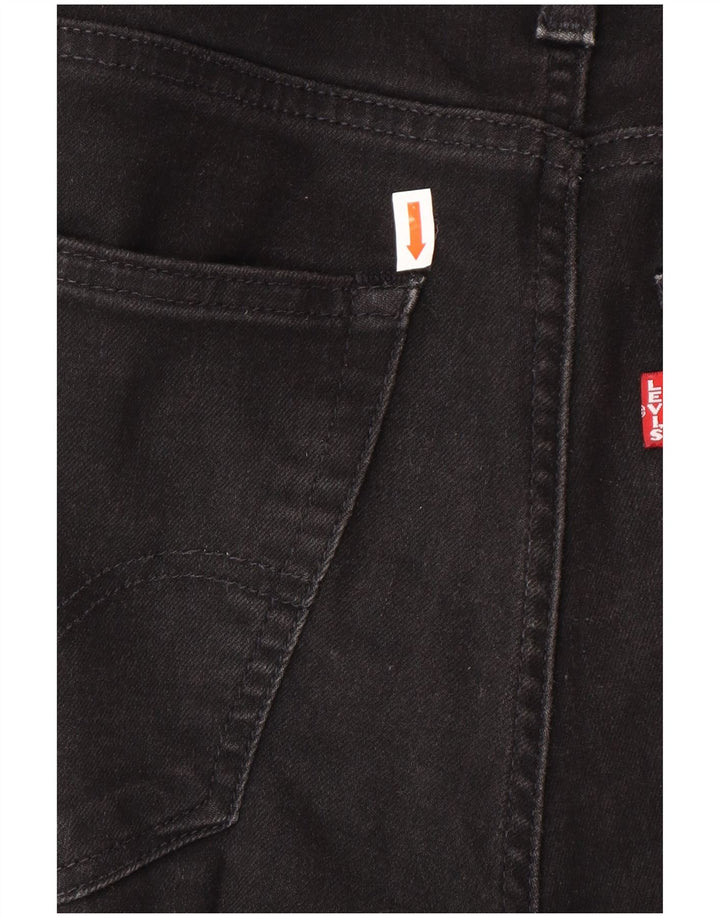 LEVI'S Skinny Tapered Jeans til mænd W32 L32 Sort bomuld