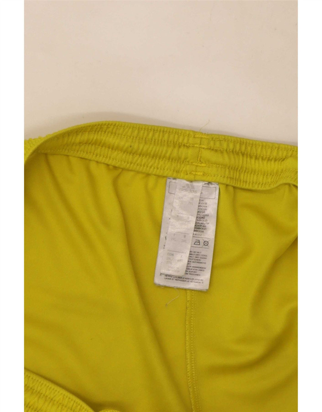 Adidas Aeroready Sportsshorts til mænd 2XL Gul Polyester