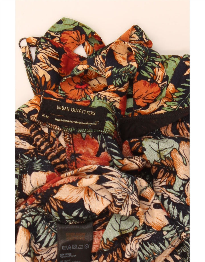URBAN OUTFITTERS Dame Playsuit UK 12 Medium Multicolored Floral
