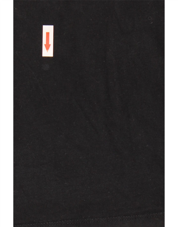 Superdry T-shirt top til mænd, stor sort bomuld