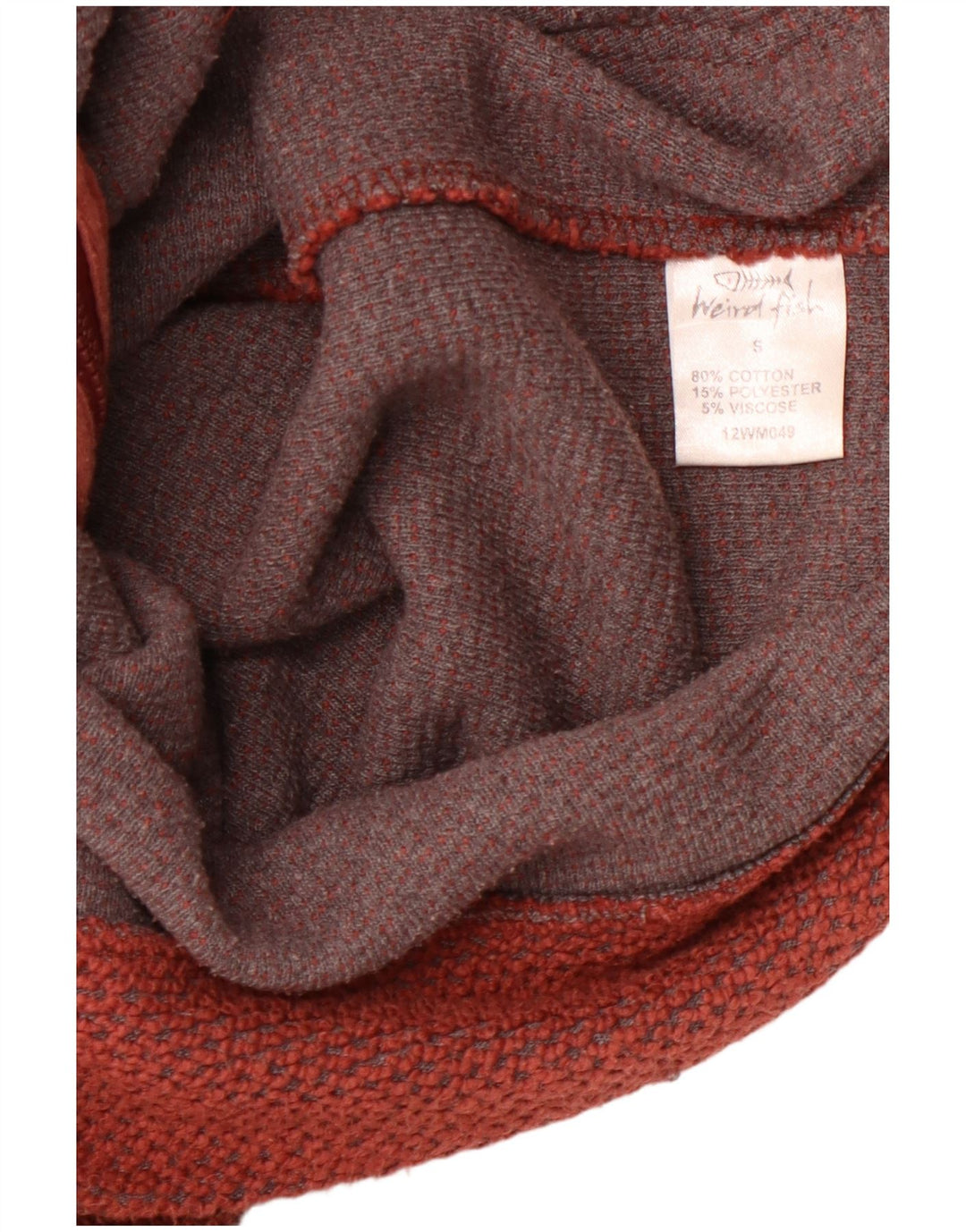 WEIRD FISH Herre træningsdragt Top jakke Lille rød bomuld