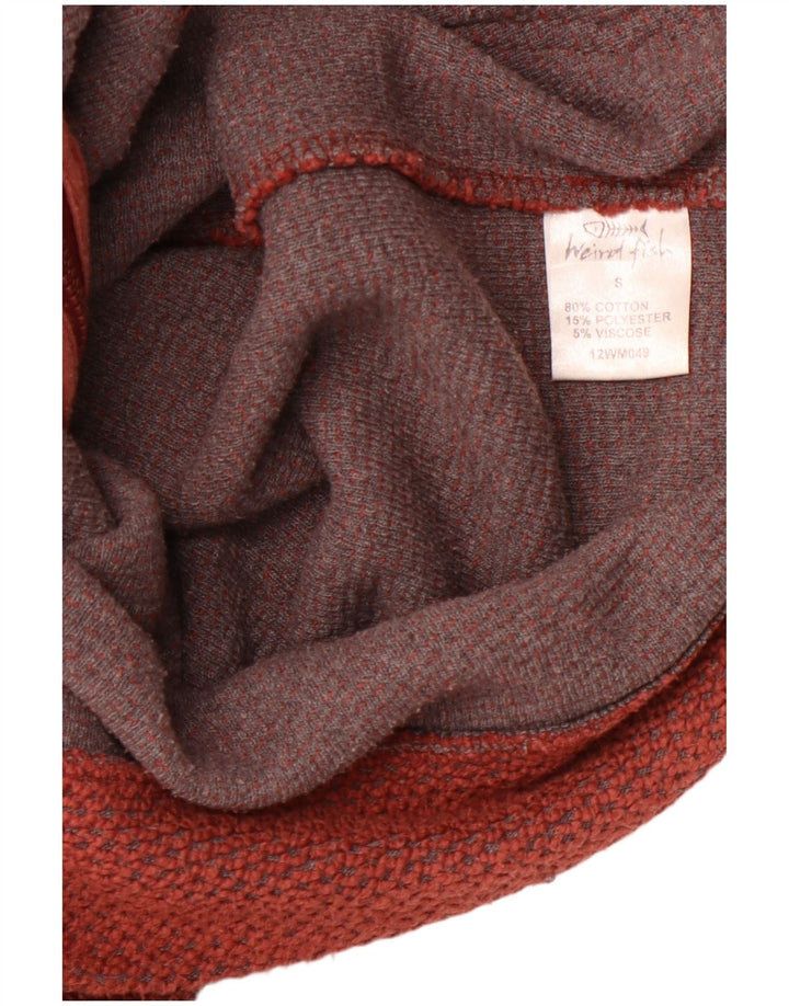 WEIRD FISH Herre træningsdragt Top jakke Lille rød bomuld