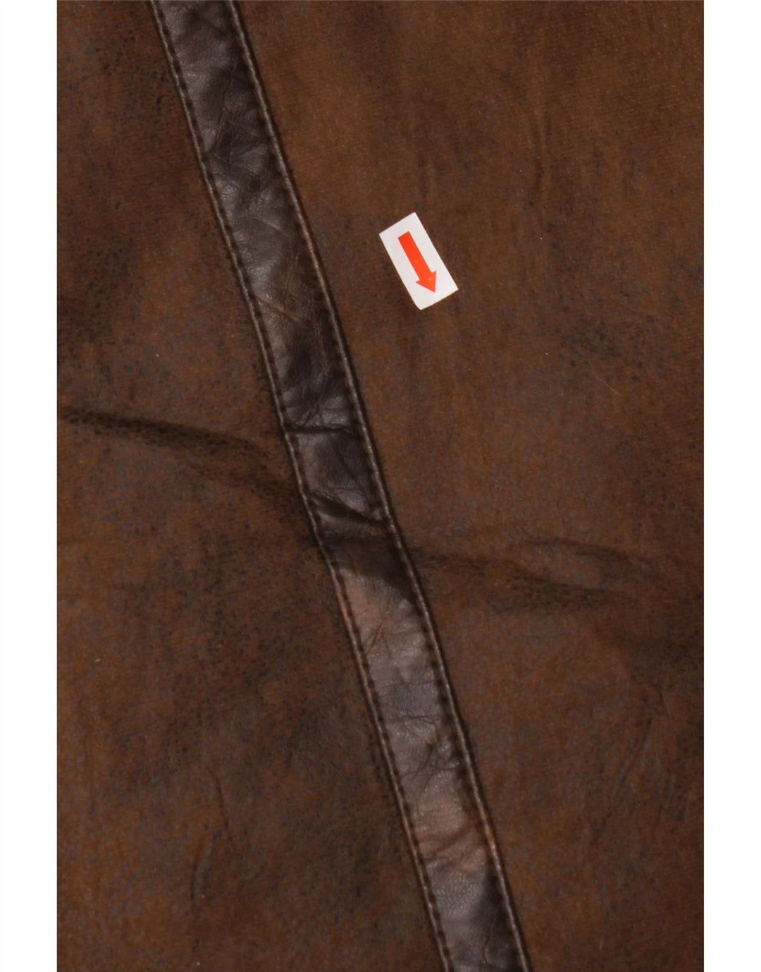 AERONAUTICA MILITARE Herre Flight Sherpa Jacket UK 36 Small Brown Polyester