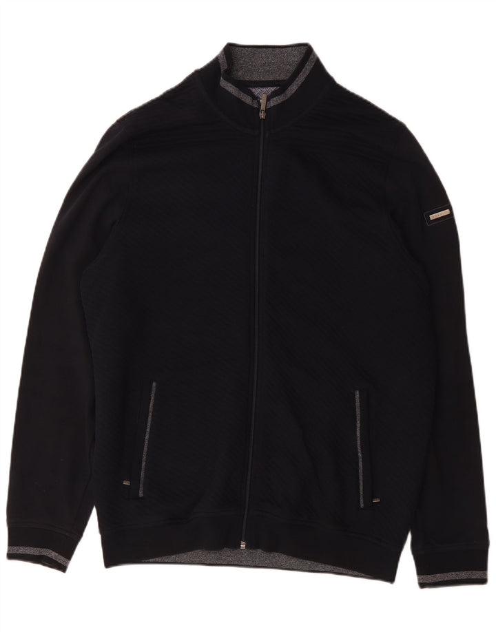 Bugatti herre cardigan sweater XL marineblå bomuld