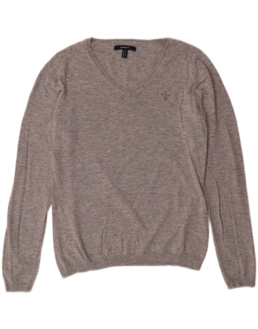 Womens V-Neck Jumper Sweater UK 14 Large Vintage Gant and Second-Hand Gant from Messina Hembry 