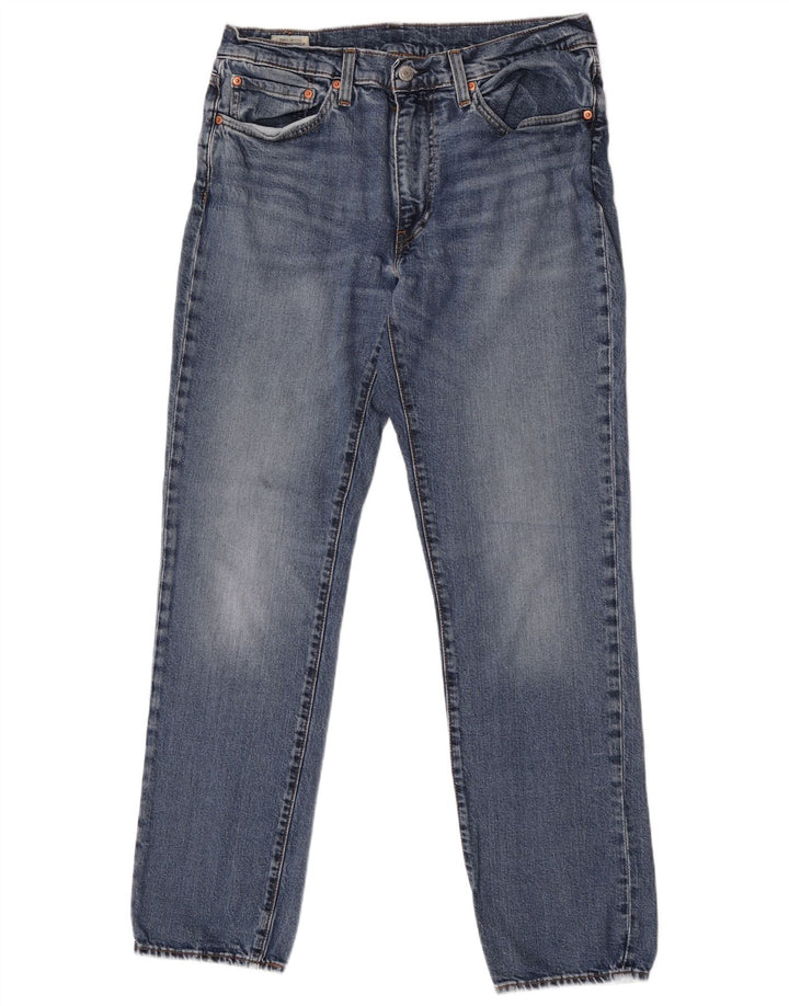 Levi's Slim Jeans til mænd W34 L34 blå bomuld