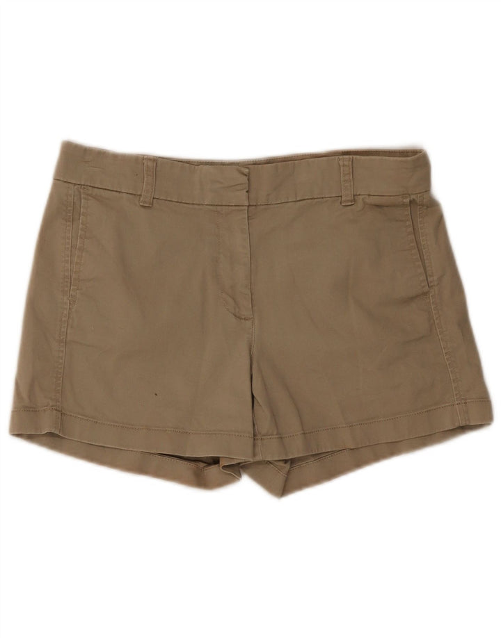 J. Crew Chino Shorts til kvinder US 8 Medium W32 Beige Bomuld