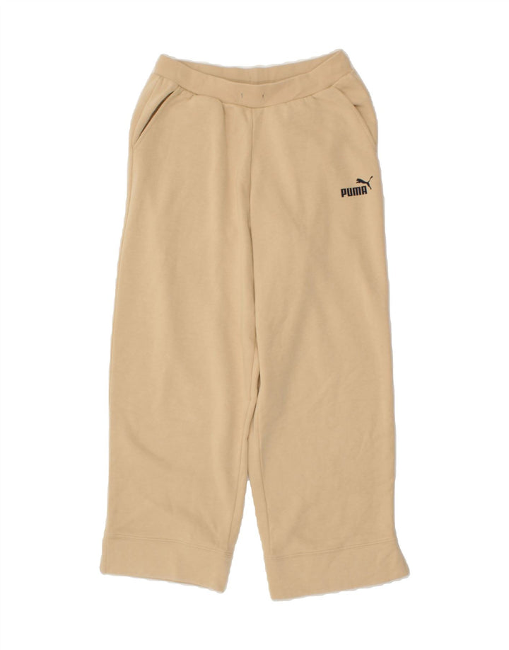 PUMA Girls Tracksuit Trousers 15-16 Years  Beige Vintage Puma and Second-Hand Puma from Messina Hembry 