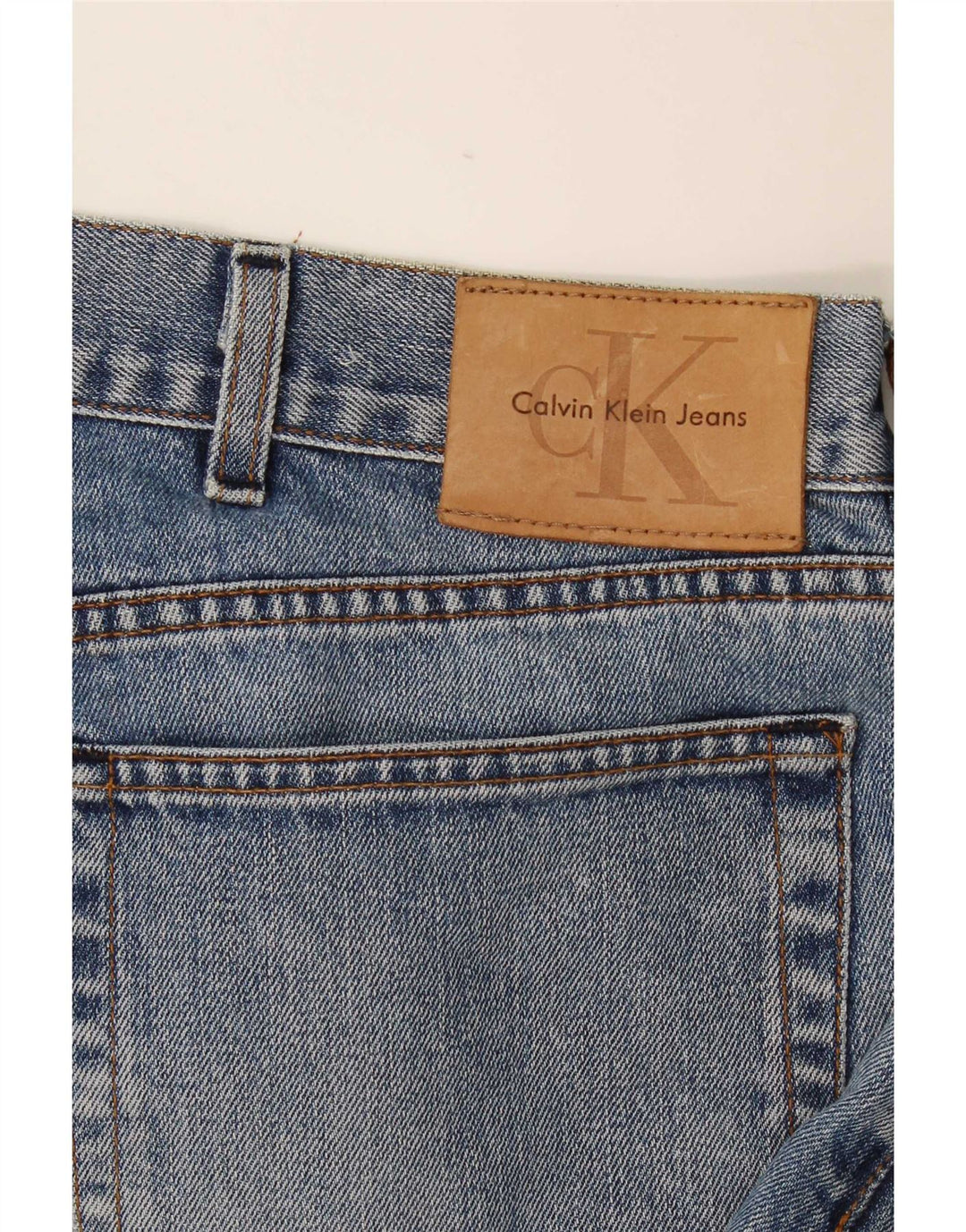 Calvin Klein Lige Jeans til kvinder W36 L28 Blå