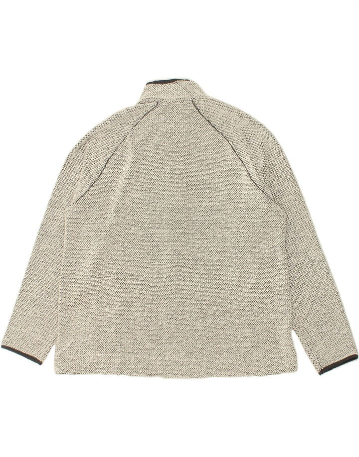 COTTON TRADERS Mens Tracksuit Top Jacket 2XL Grey Cotton Vintage Cotton Traders and Second-Hand Cotton Traders from Messina Hembry 