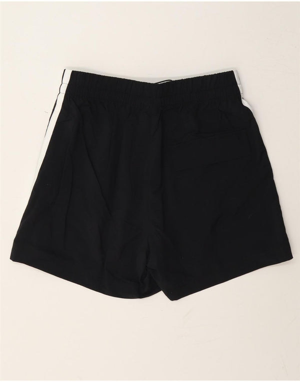 Adidas Womens Sport Shorts UK 8/10 Small Black Polyamide