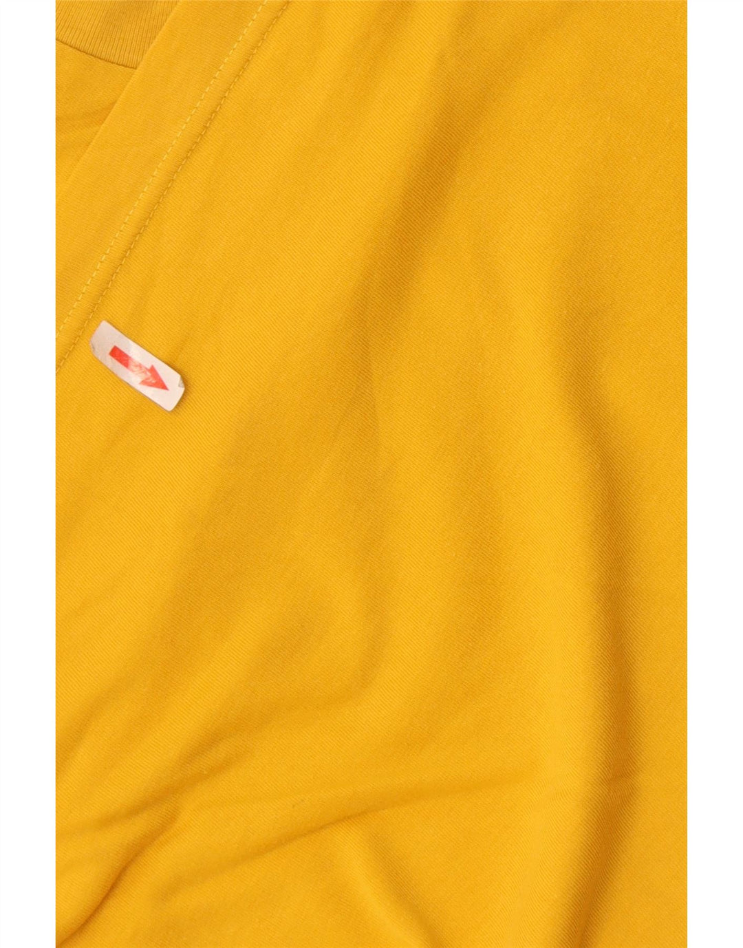 Asics Herre T-Shirt Top XL Gul Bomuld