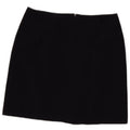 Benetton Dame Mini Nederdel IT 44 Medium W28 Marineblå Virgin Wool