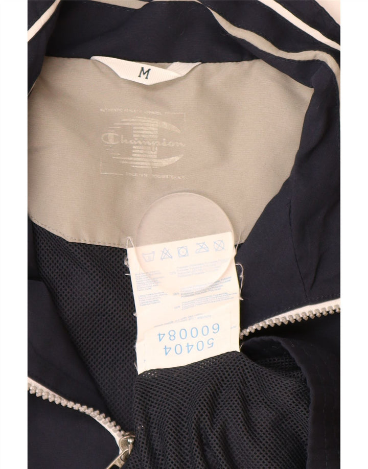 CHAMPION Træningsdragt til mænd Topjakke Medium Marineblå Colourblock Polyester